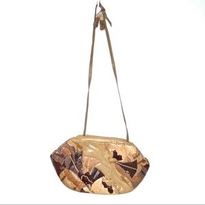 Vintage CARLO FIORI Handmade Clutch / Shoulder Bag